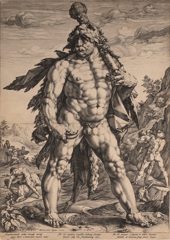 Hendrik Goltzius - The Great Hercules