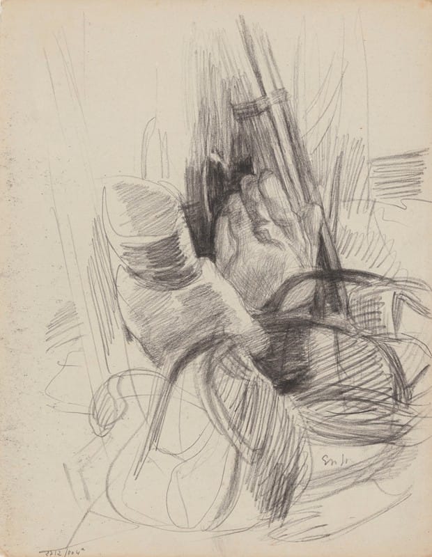 James Ensor - Hand with Barrel