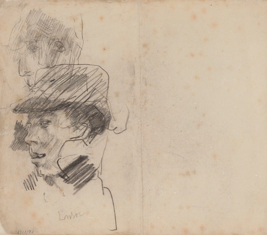 James Ensor - Portrait of a Man
