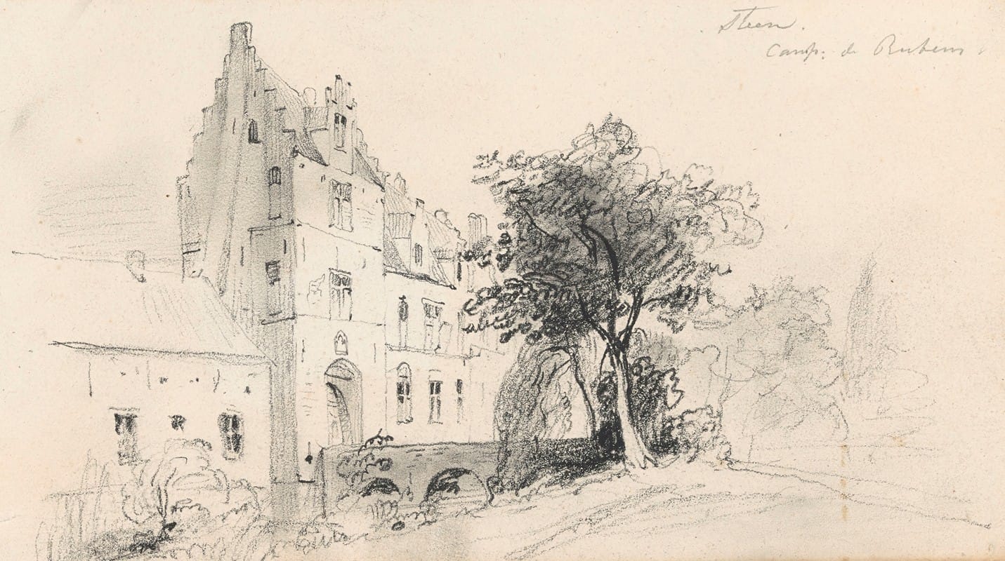 Nicaise De Keyser - Het Steen, Castle of Peter Paul Rubens