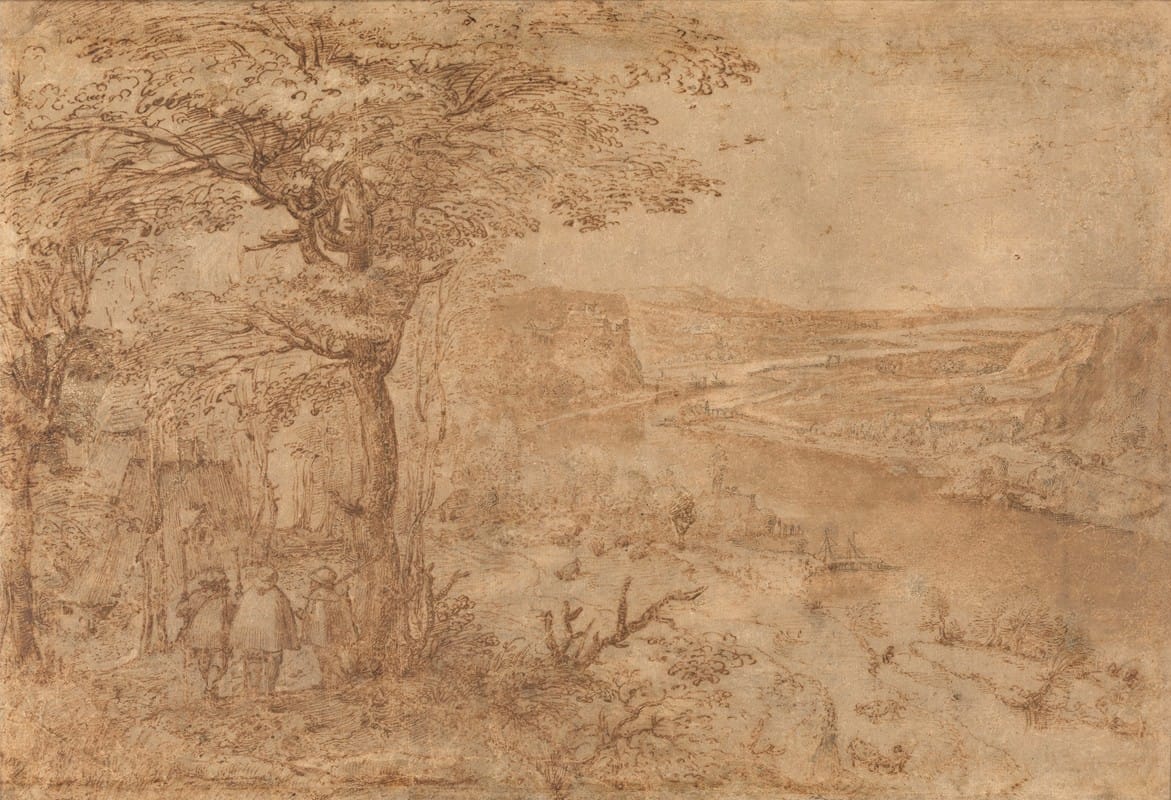 Pieter Brueghel the elder - Landscape with Pilgrims