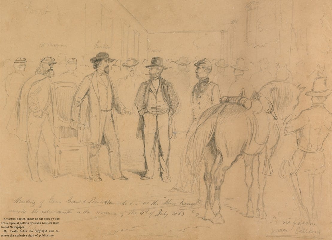 Frederick B. Schell - Ulysses S. Grant and John Pemberton