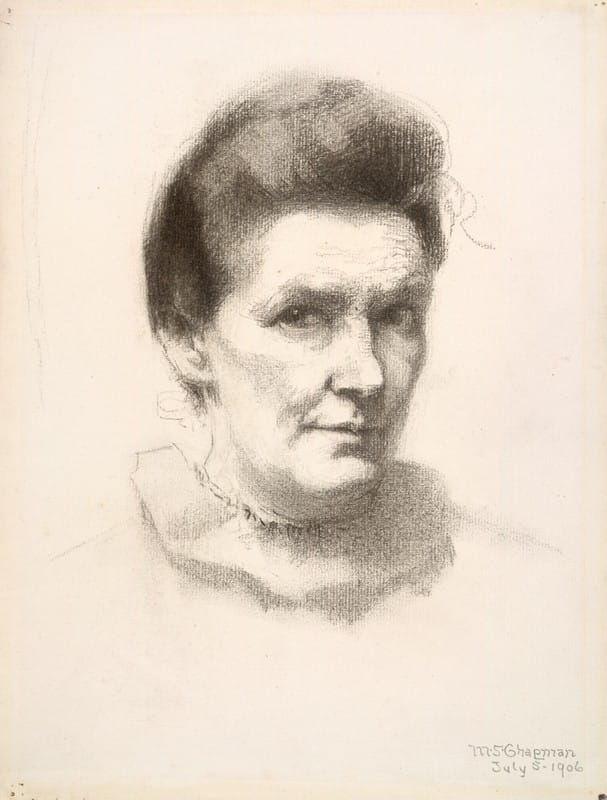 Minerva Chapman - Self-Portrait