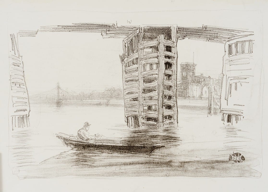 James Abbott McNeill Whistler - The Broad Bridge