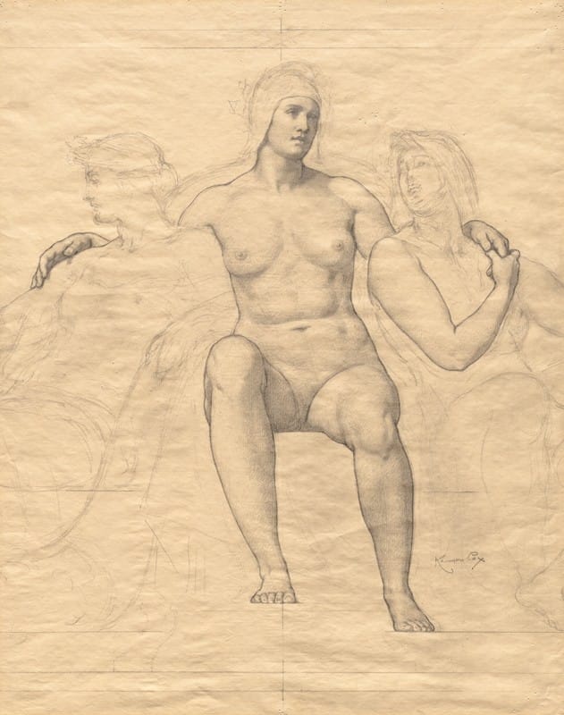 Kenyon Cox - Allegorical Female Figures