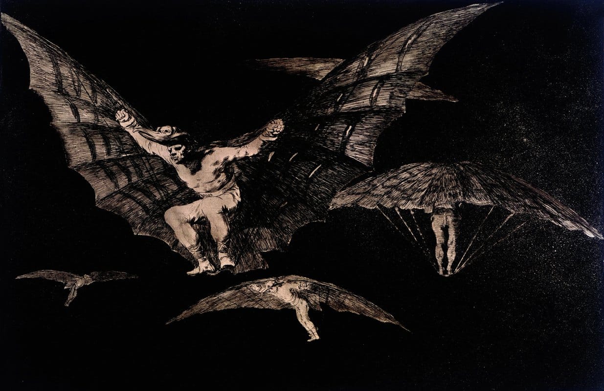 Francisco de Goya - Where There’s a Will There’s a Way (A way of Flying)