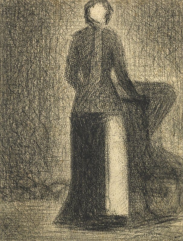 Georges Seurat - Nurse with a Child’s Carriage