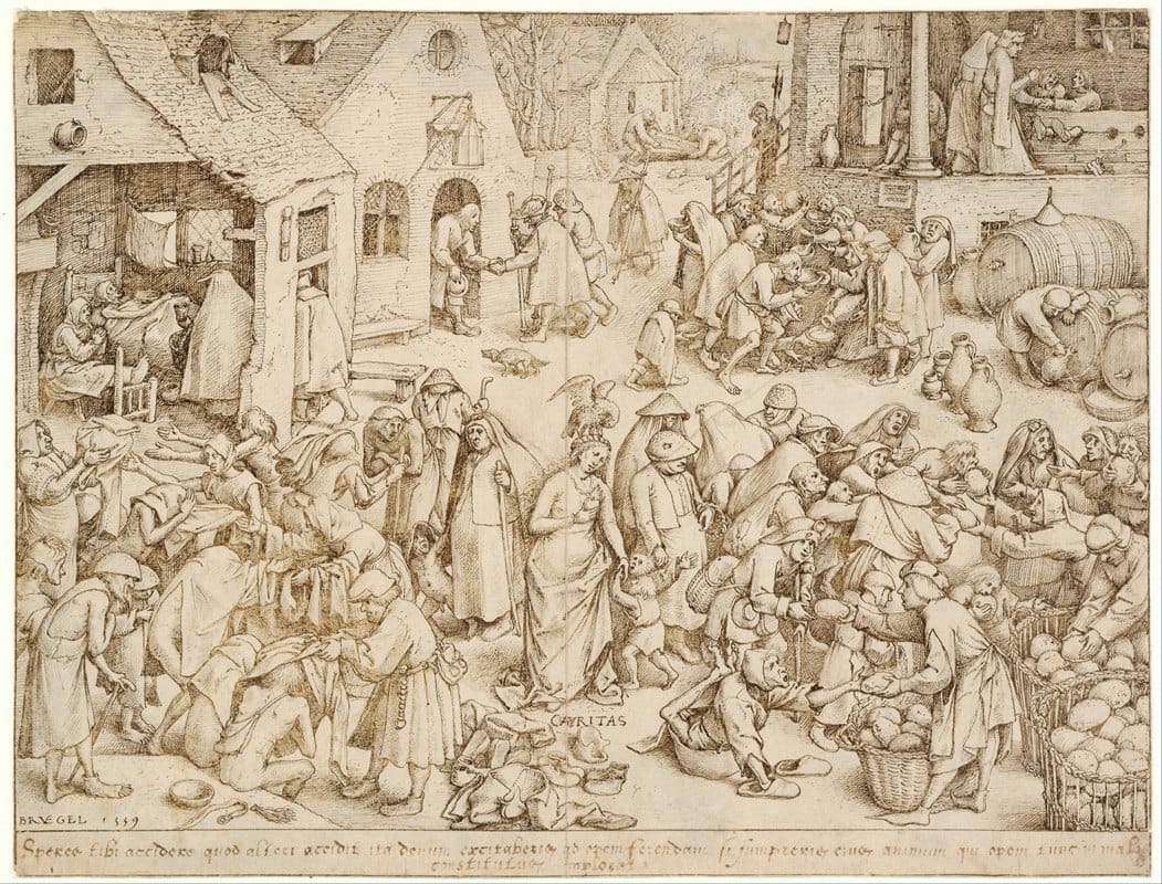 Pieter Bruegel The Elder - Caritas (Charity)