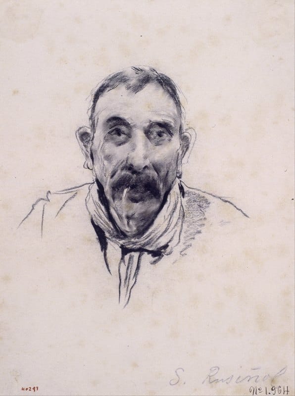 Santiago Rusiñol - Portrait of a Man