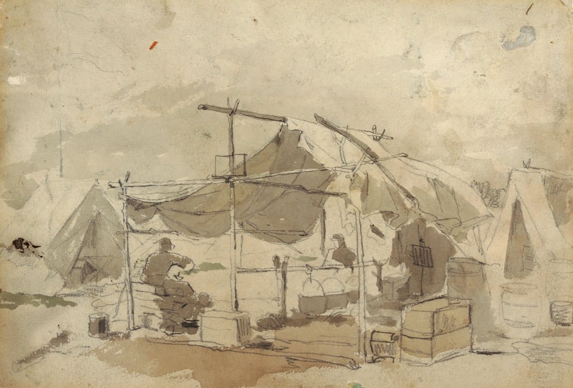 Winslow Homer - Army Cook’s Tent
