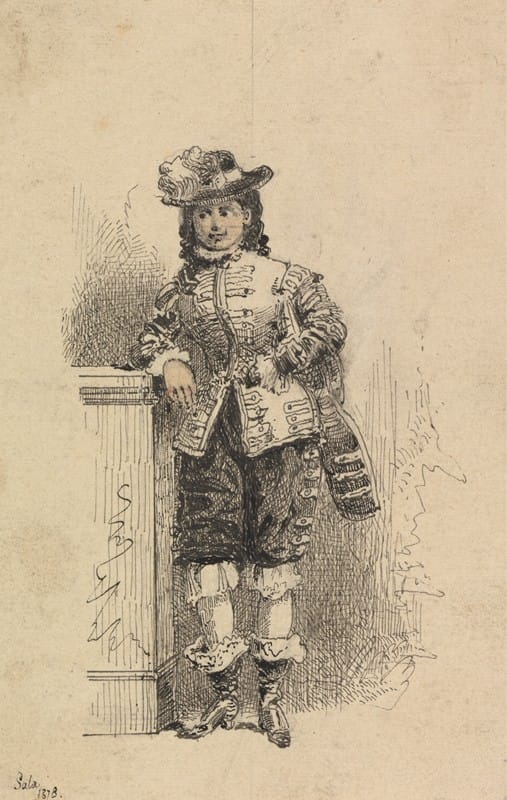 George Augustus Sala - Young Cavalier