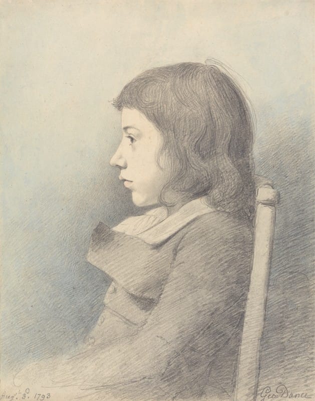George Dance - Portrait of a Boy
