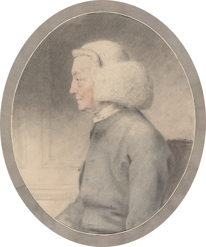 John Downman - Portrait of a Divine Called Reverend John Wesley
