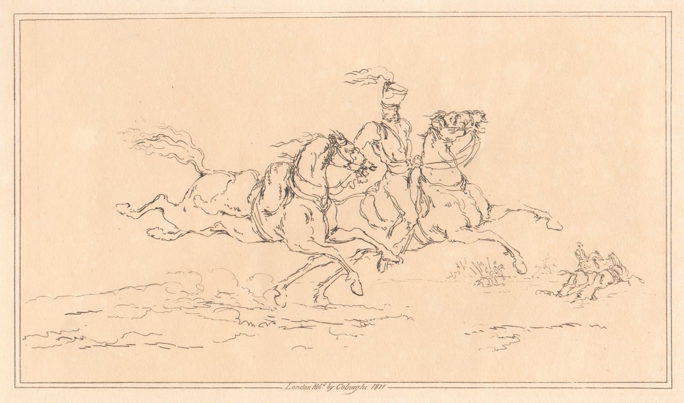 Joseph Steuart - Cavalrymen, etc.