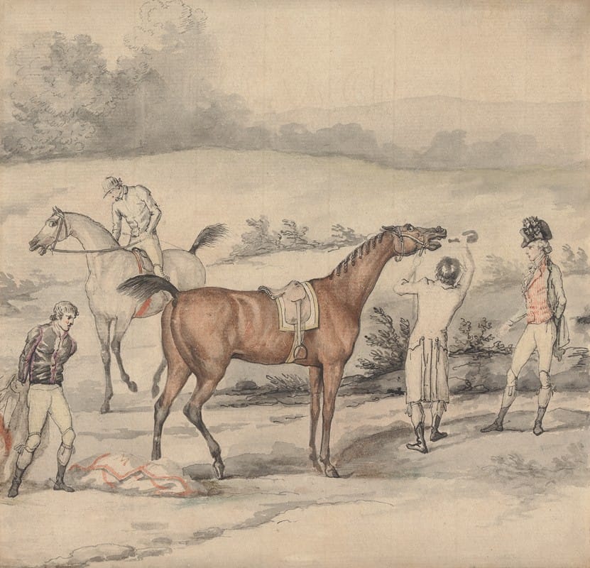 Louis Philippe Boitard - Dosing a Racehorse
