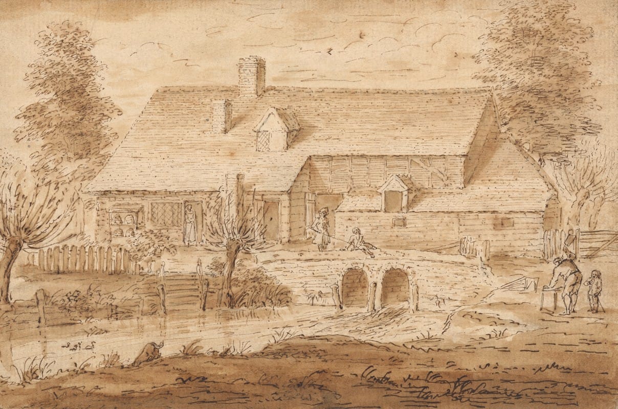 Louis Philippe Boitard - View near Aldenham, Herts