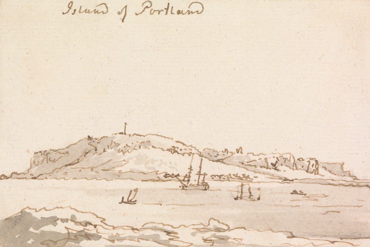 Philippe-Jacques de Loutherbourg - The Island of Portland