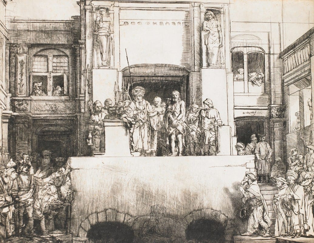 Rembrandt van Rijn - Christ Presented to the People (Ecce Homo)