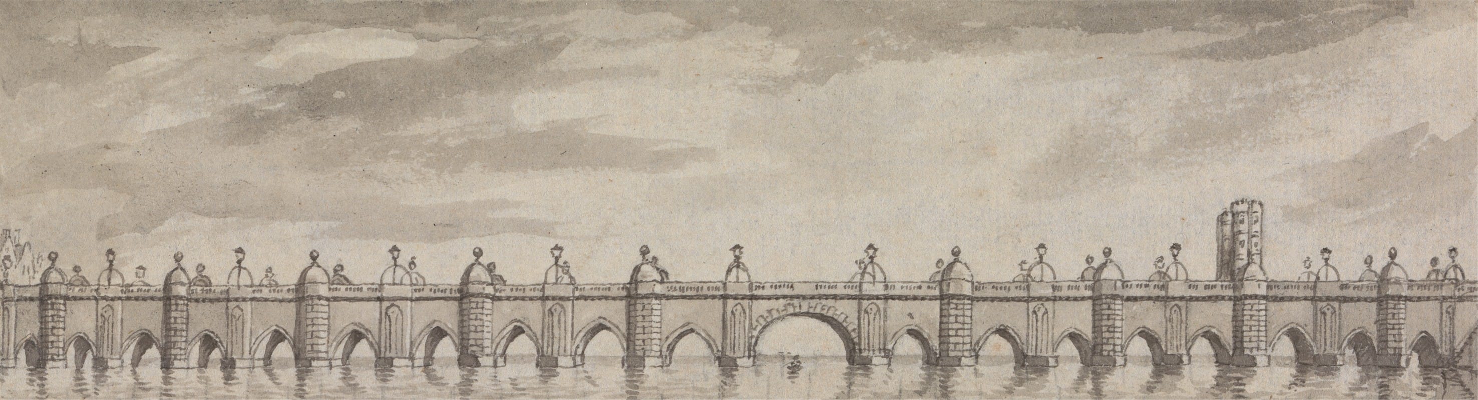 Samuel Wale - London Bridge