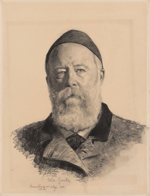 Ismaël Gentz - The Painter Wilhelm Gentz, Father of Ismaël, from Berlin