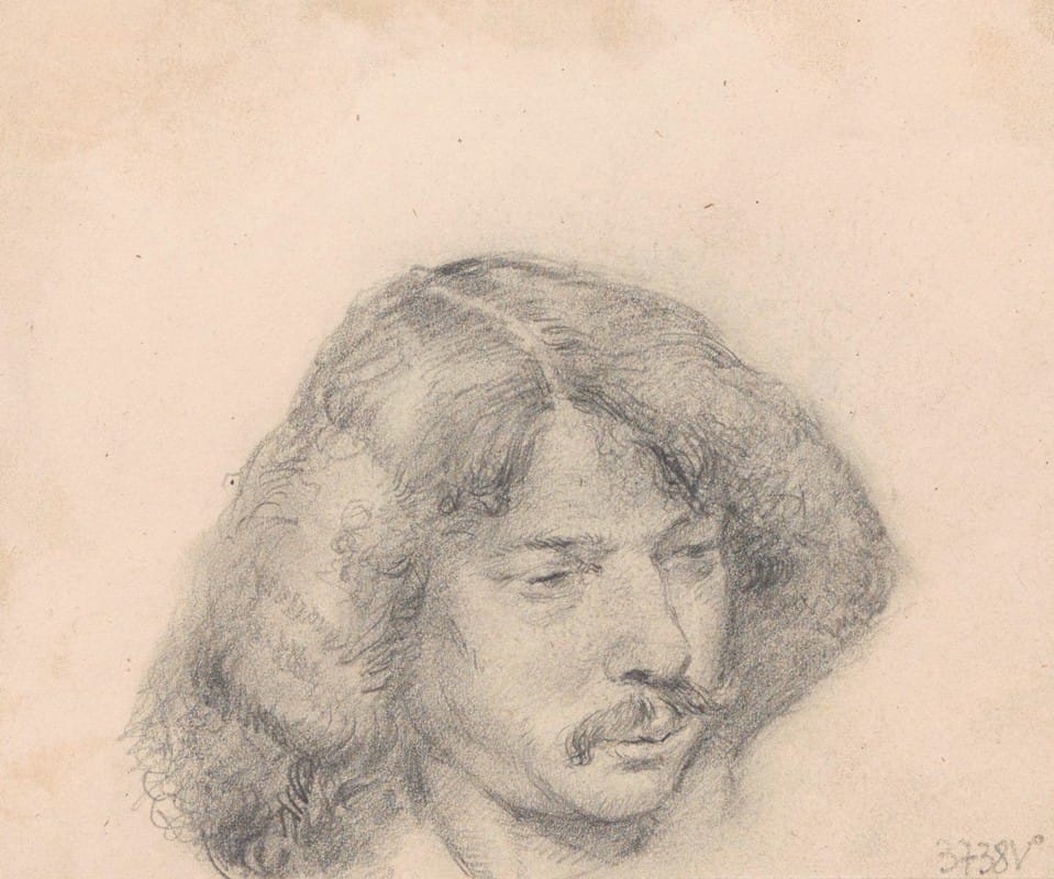 Jan Willem Rosier - Head of a Man