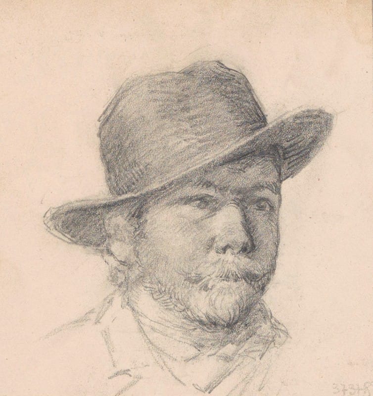Jan Willem Rosier - Head of a Man
