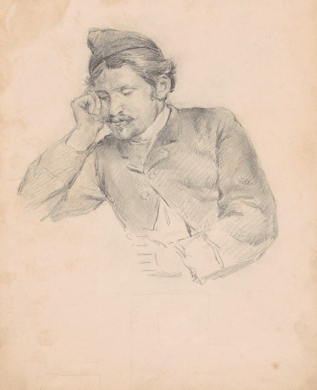 Jan Willem Rosier - Portrait of a Man