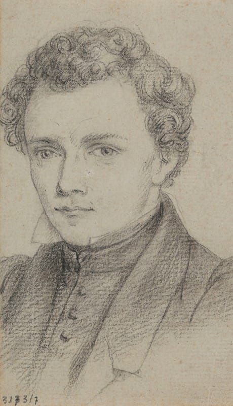 Jean Antoine Verschaeren - Portrait of a Young Man
