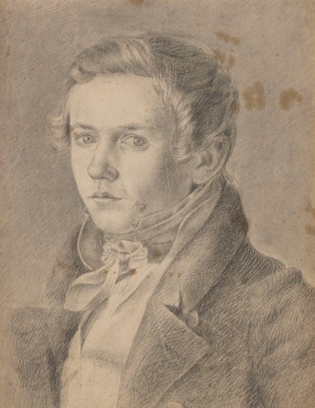 Jean Antoine Verschaeren - Portrait of a Young Man