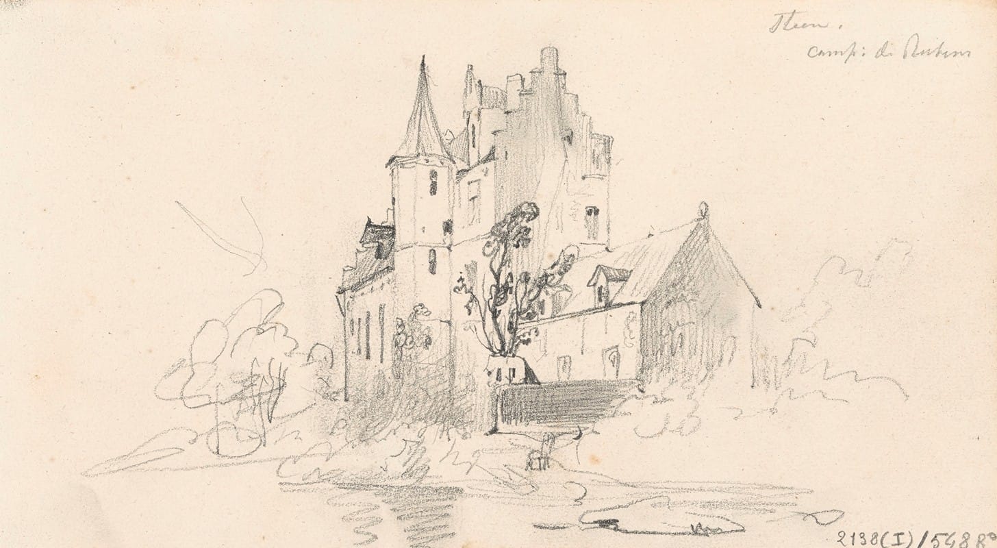 Nicaise De Keyser - Het Steen, Castle of Peter Paul Rubens