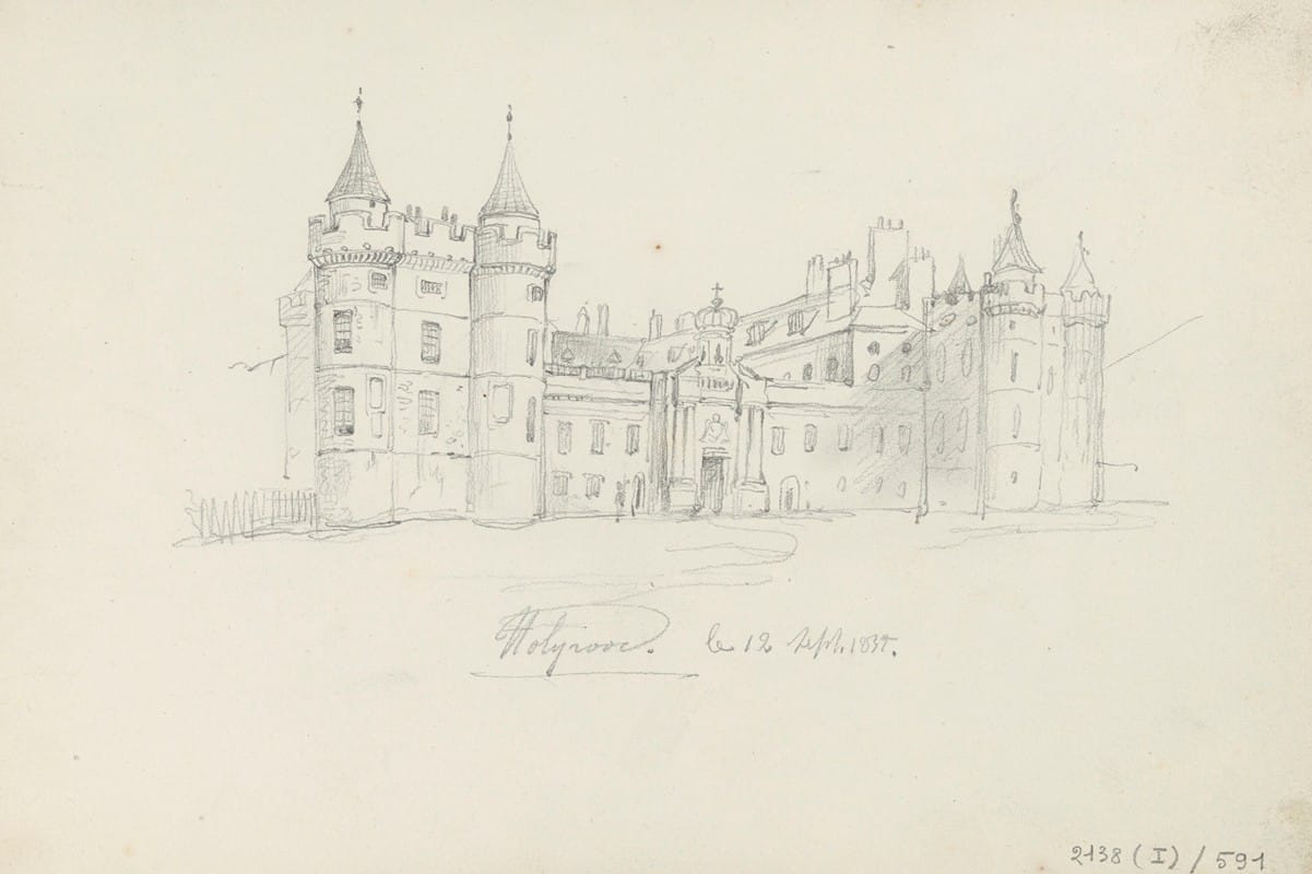 Nicaise De Keyser - Holyrood Palace