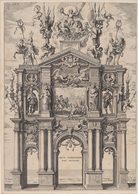 Peter Paul Rubens - The Triumphal Arch of Ferdinand