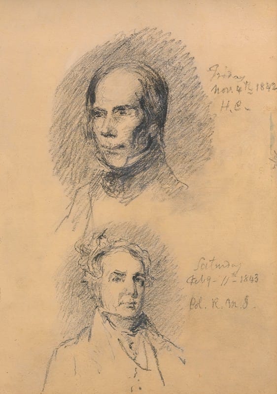 John B. Neagle - Henry Clay and Richard Mentor Johnson
