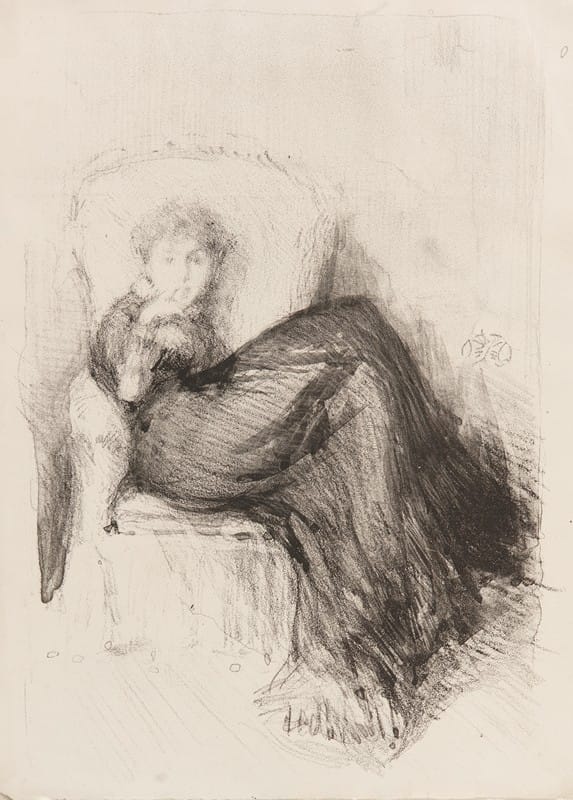 James Abbott McNeill Whistler - Study—Maude Seated