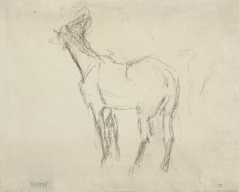 Edgar Degas - Cheval