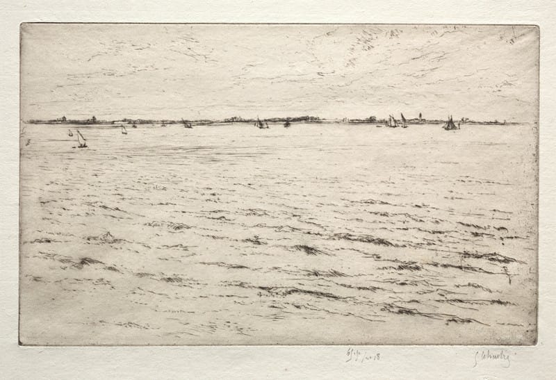 Gustave Leheutre - L. Th. de la Ris vue de la Pallice
