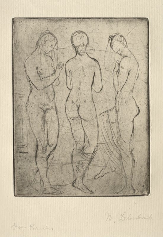 Wilhelm Lehmbruck - Three Women