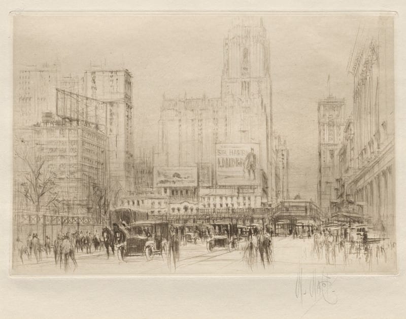 William Walcot - Forty-second Street NY