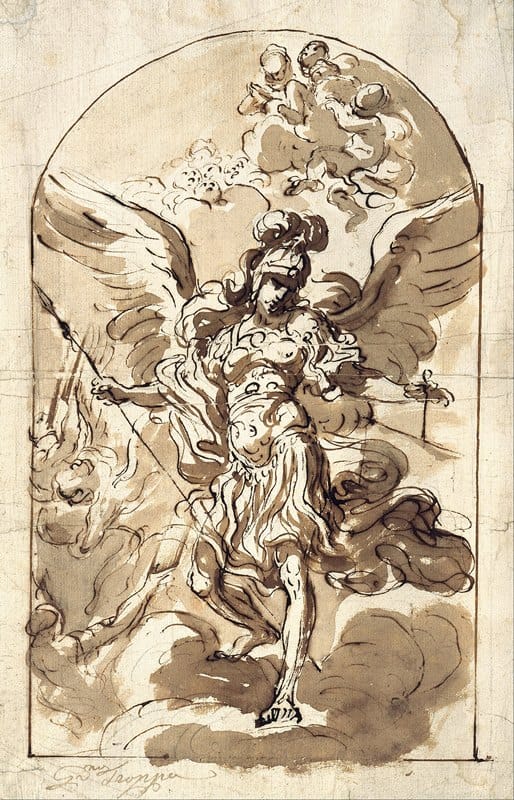 Girolamo Troppa - The Archangel Michael