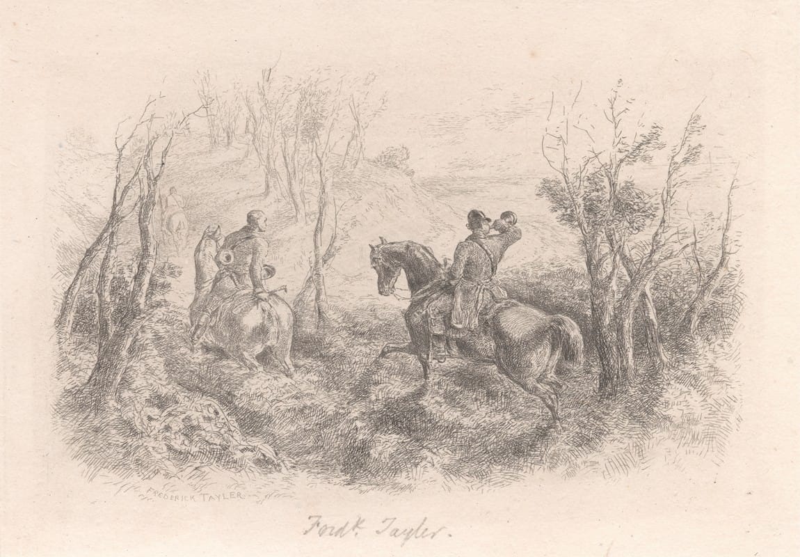 John Frederick Tayler - Two Huntsmen