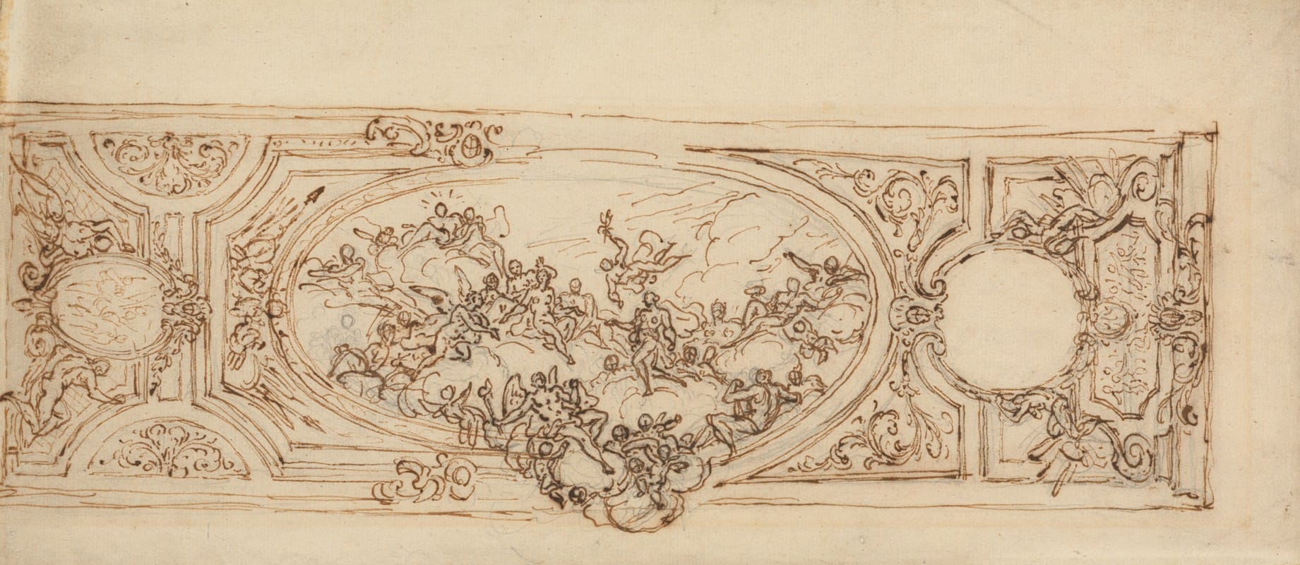 Sir James Thornhill - Design for a Ceiling.