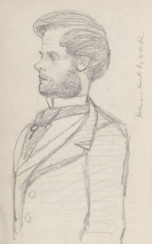 William Michael Rossetti - Holman Hunt