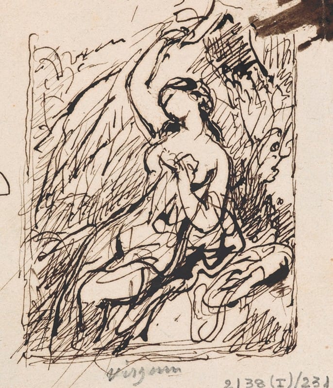 沐浴弗吉尼亚 Nicaise De Keyser作品高清图下载 艺术大家