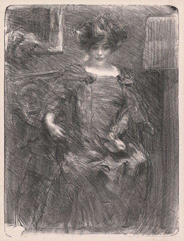 Albert de Belleroche - Untitled (Woman)