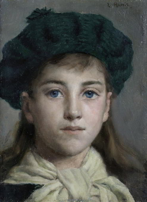 Edwin Harris - Portrait Of A Girl