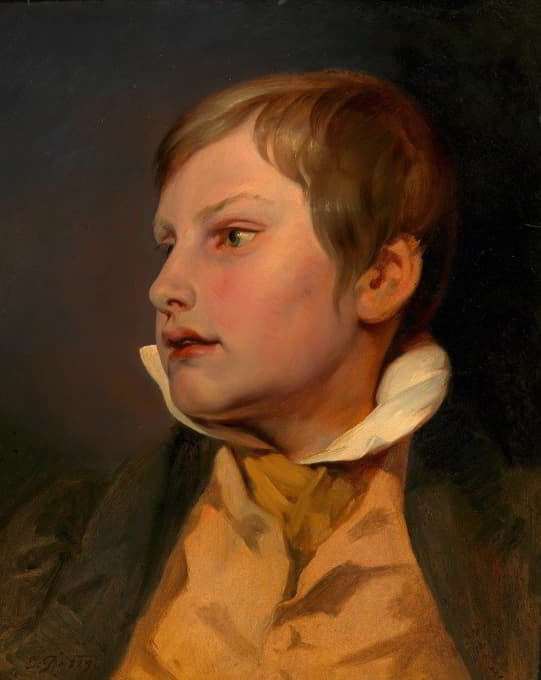 一个男孩的肖像（卡尔·丹豪瑟）