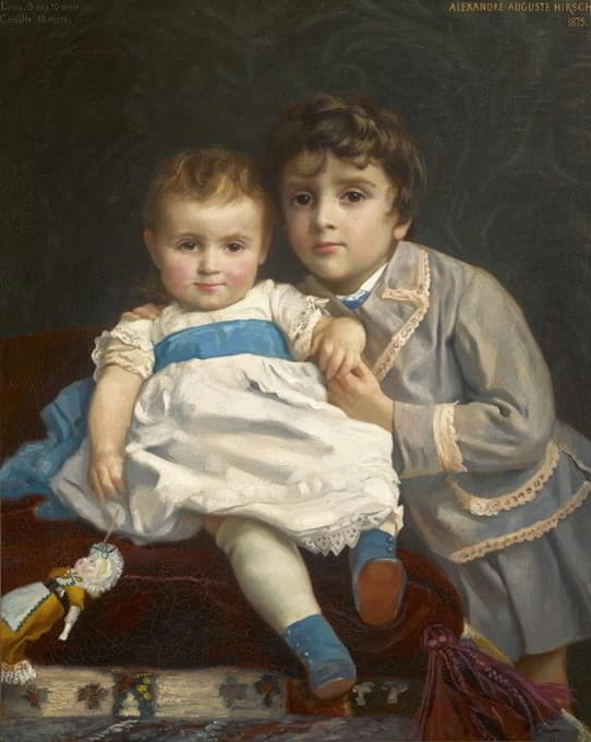 Alexandre-Auguste Hirsch - Camille and Louis