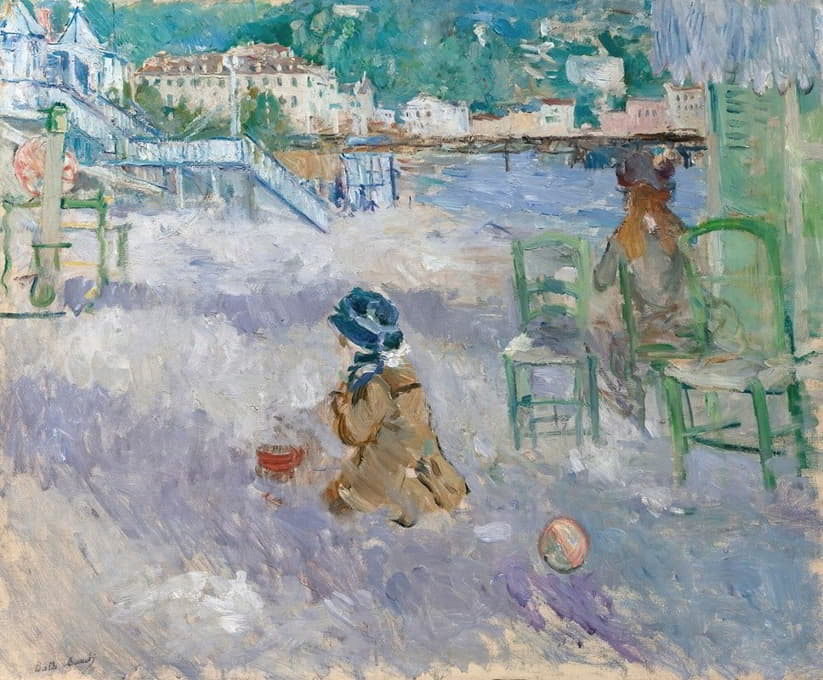 Berthe Morisot - Plage De Nice
