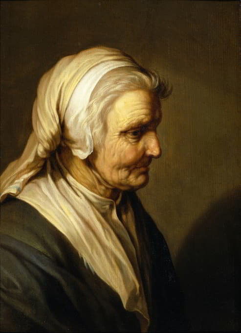 Abraham Bloemaert - Old Woman