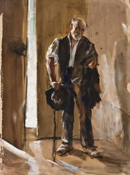 Ernst Josephson - Spanish Beggar